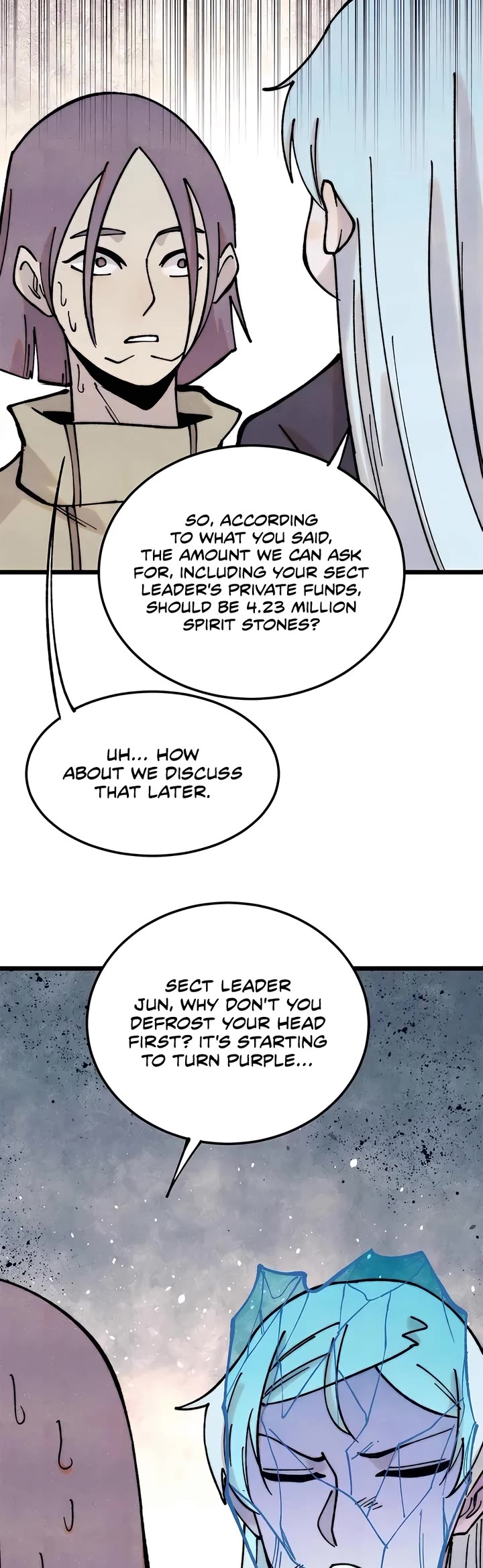 All Hail the Sect Leader chapter 398 page 4