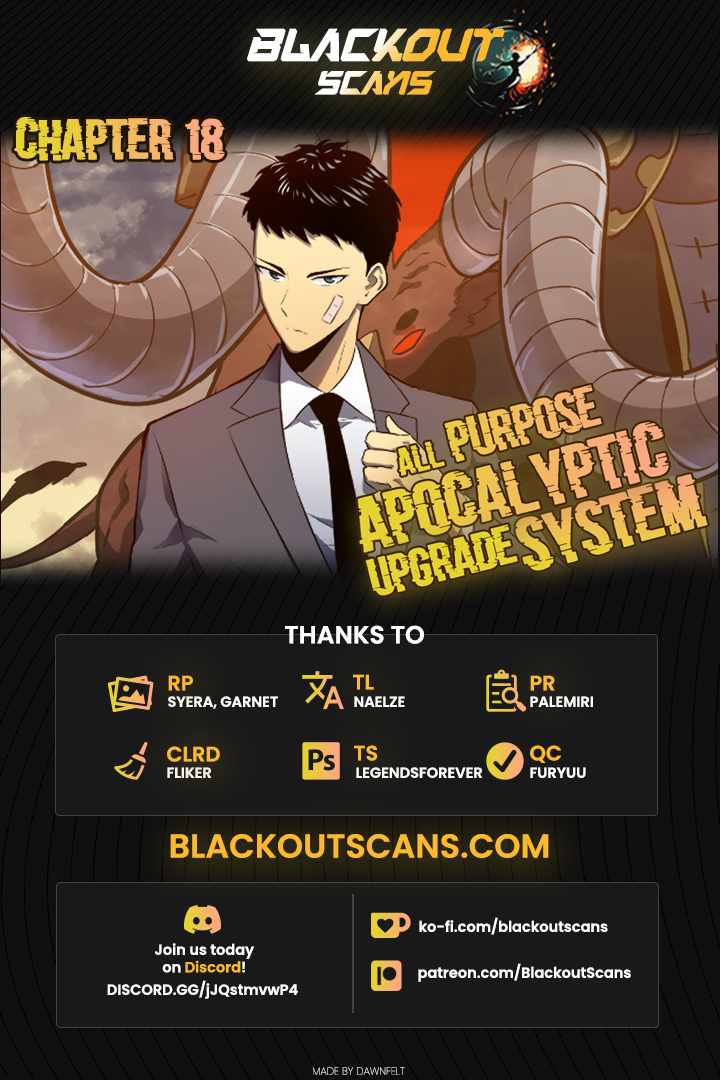 All Purpose Apocalyptic Upgrade System chapter 18 page 1