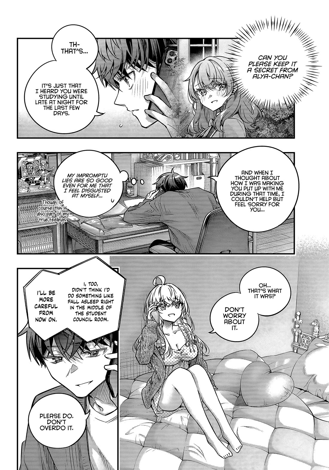 Alya Sometimes Hides Her Feelings in Russian chapter 82 page 8