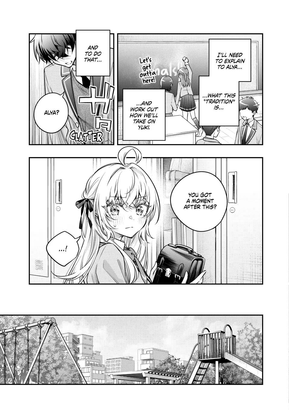 Alya Sometimes Hides Her Feelings in Russian chapter 84 page 9
