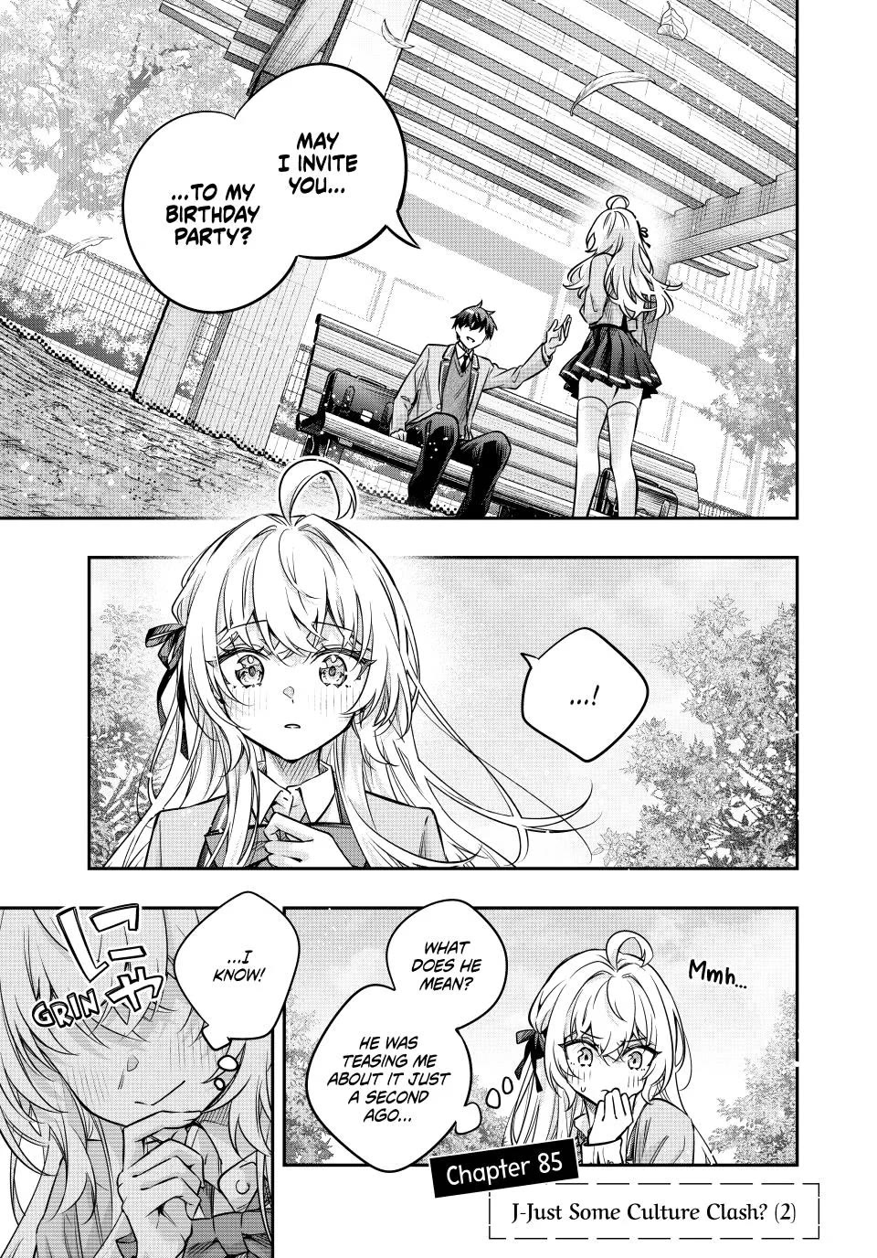 Alya Sometimes Hides Her Feelings in Russian chapter 85 page 1