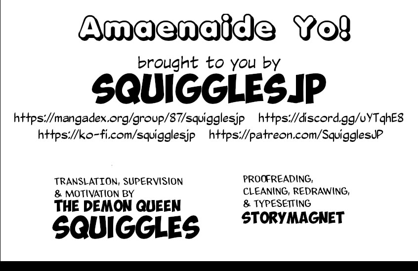 Amaenaideyo!! chapter 28 page 36