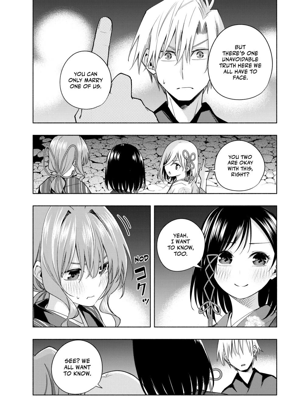 Amagami-san Chi no Enmusubi chapter 110 page 9