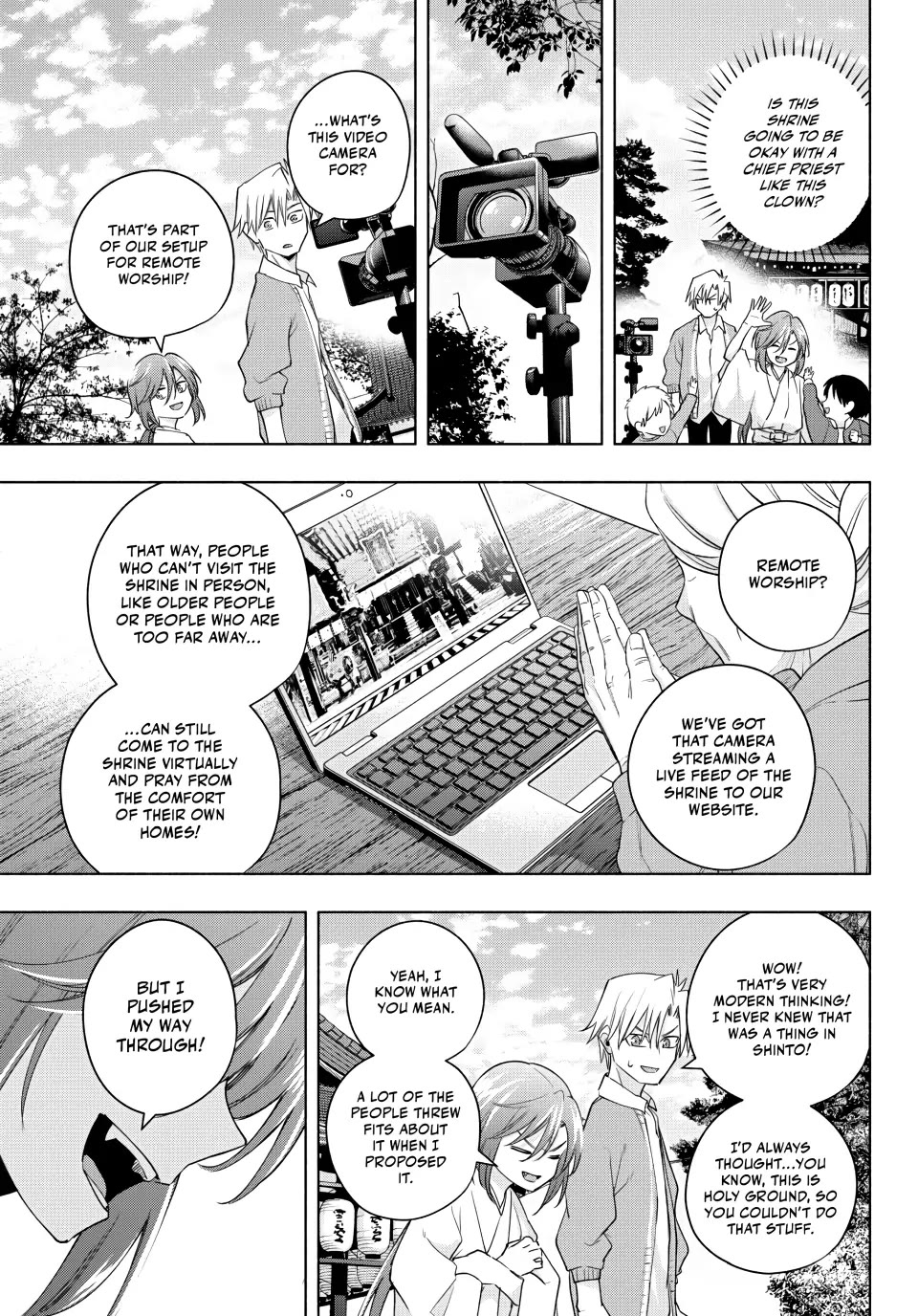 Amagami-san Chi no Enmusubi chapter 113 page 9