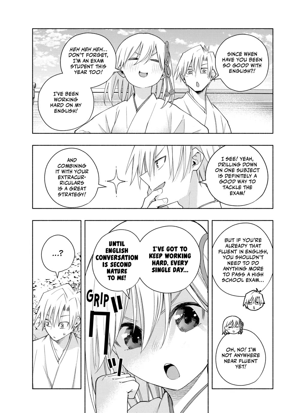 Amagami-san Chi no Enmusubi chapter 130 page 5