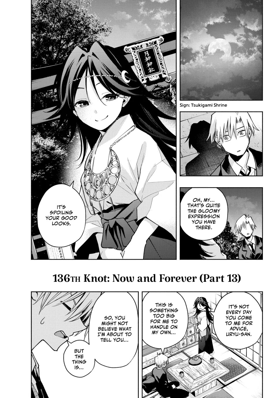 Amagami-san Chi no Enmusubi chapter 136 page 1