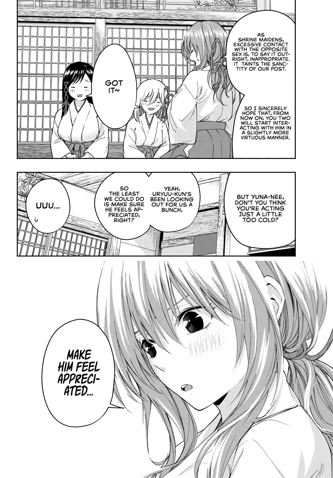 Amagami-san Chi no Enmusubi chapter 14 page 7