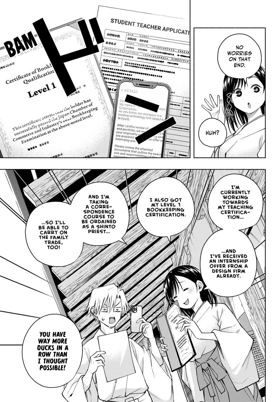 Amagami-san Chi no Enmusubi chapter 162 page 9