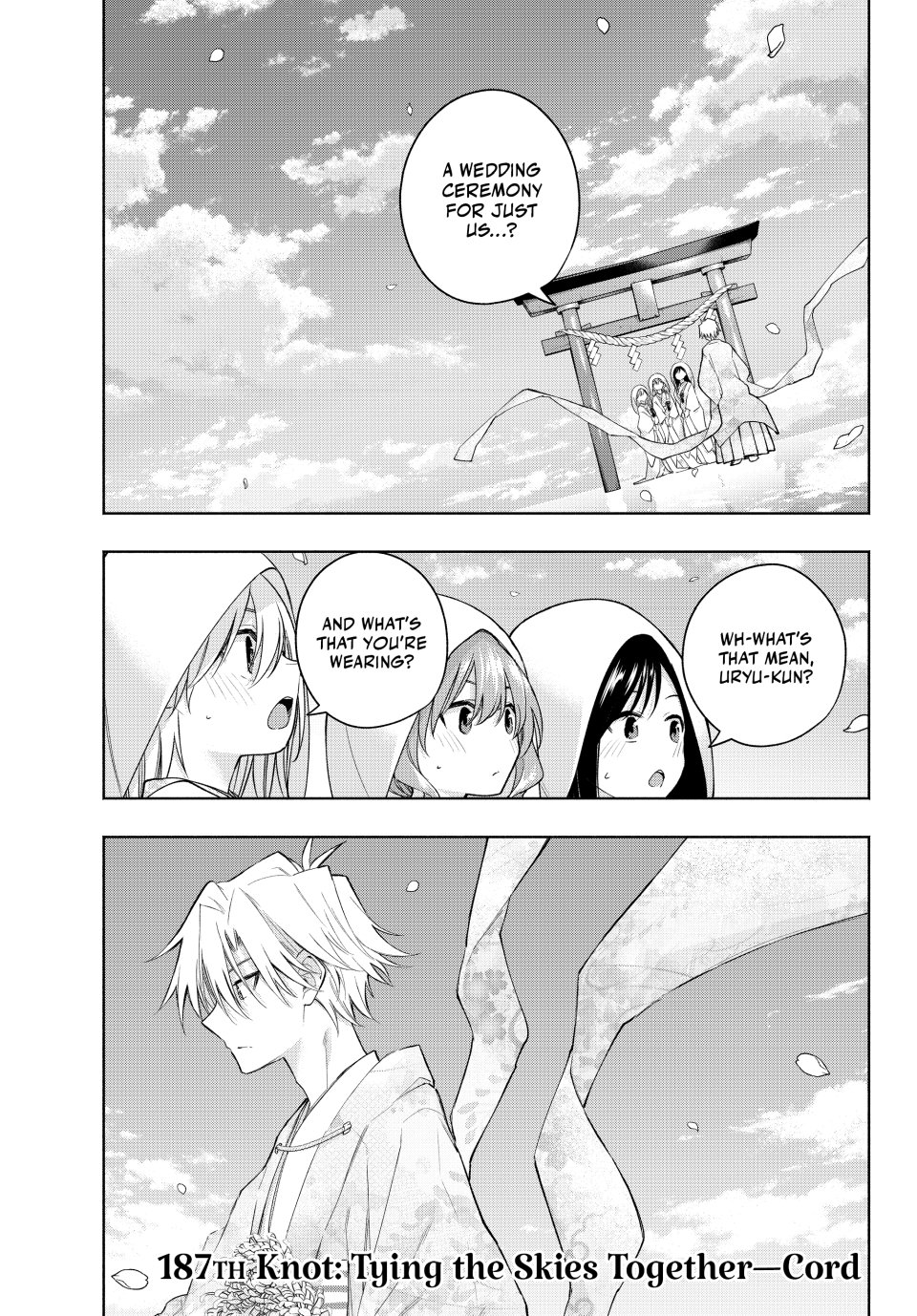 Amagami-san Chi no Enmusubi chapter 187 page 1