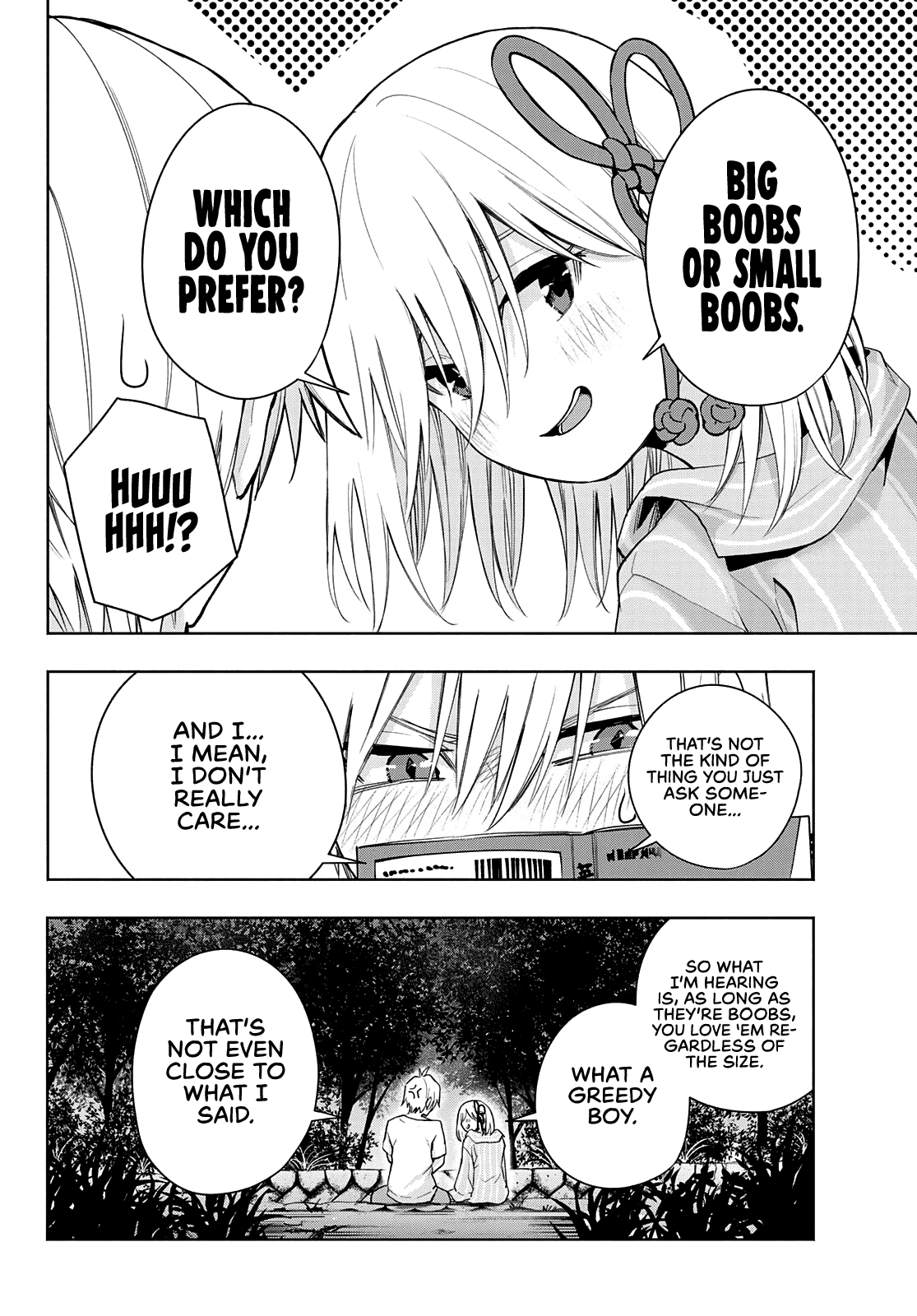 Amagami-san Chi no Enmusubi chapter 34 page 9