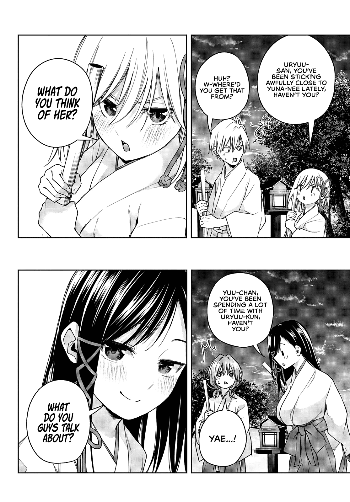 Amagami-san Chi no Enmusubi chapter 58 page 13