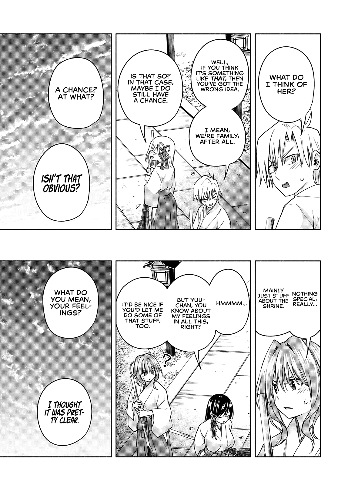 Amagami-san Chi no Enmusubi chapter 58 page 14