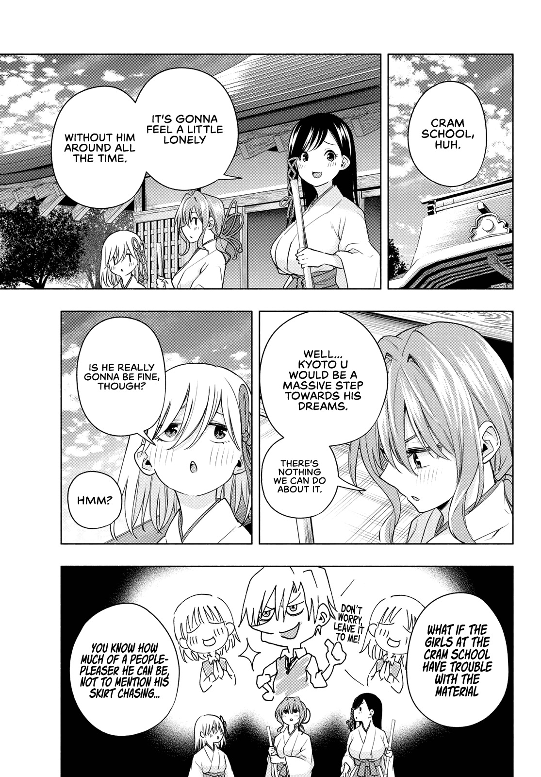 Amagami-san Chi no Enmusubi chapter 69 page 8