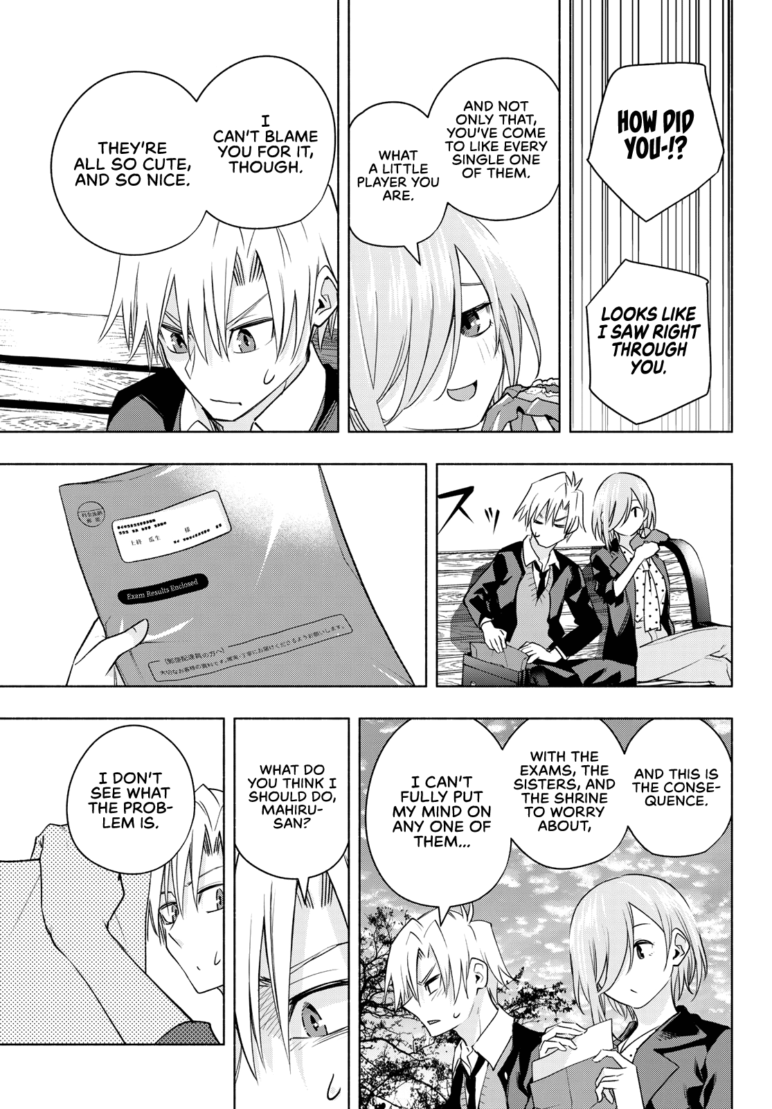 Amagami-san Chi no Enmusubi chapter 89 page 14