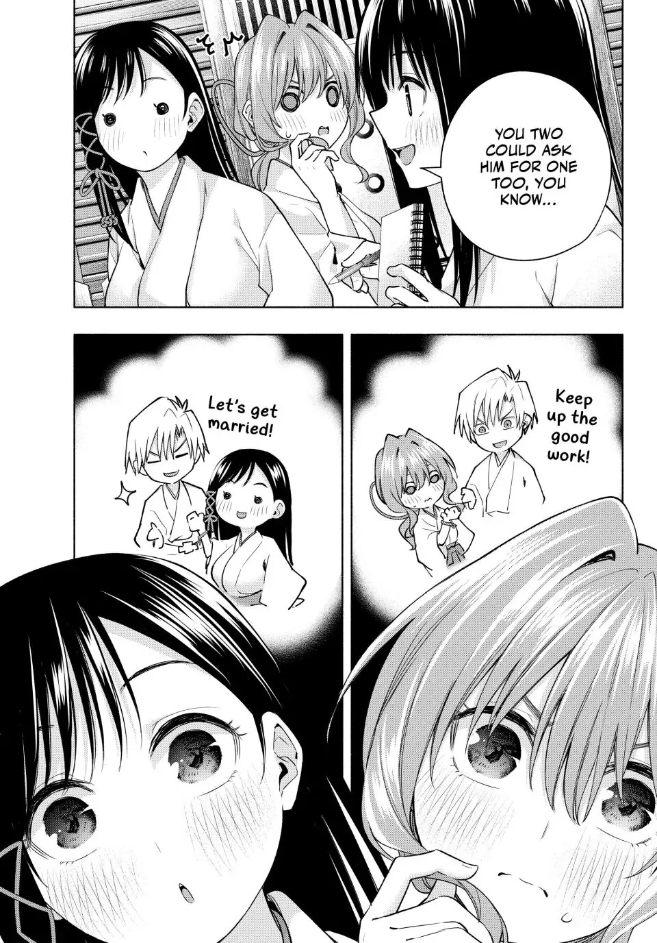 Amagami-san Chi no Enmusubi chapter 97 page 5