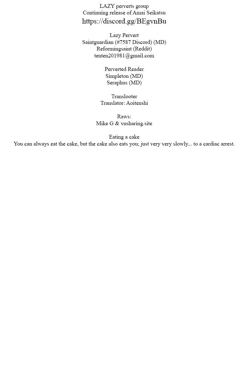 Amai Seikatsu chapter 197 page 1