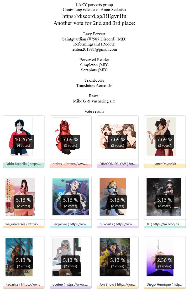 Amai Seikatsu chapter 216 page 1