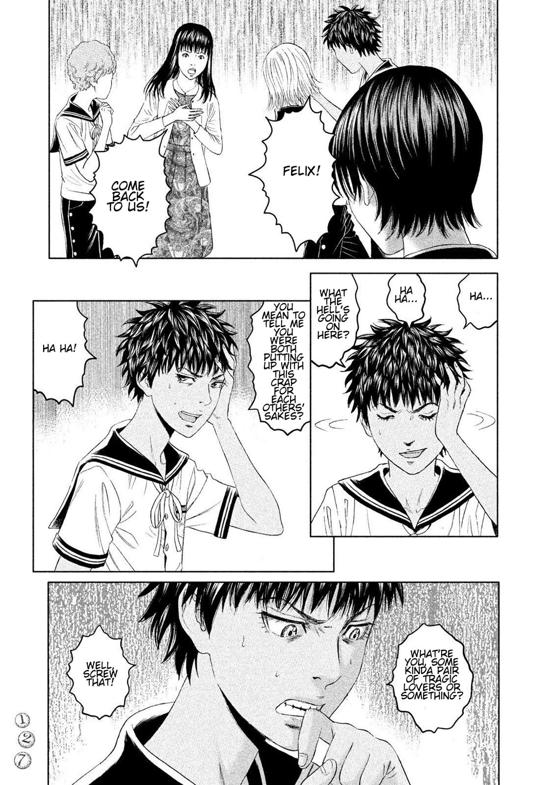 Amane Gymnasium chapter 13 page 19