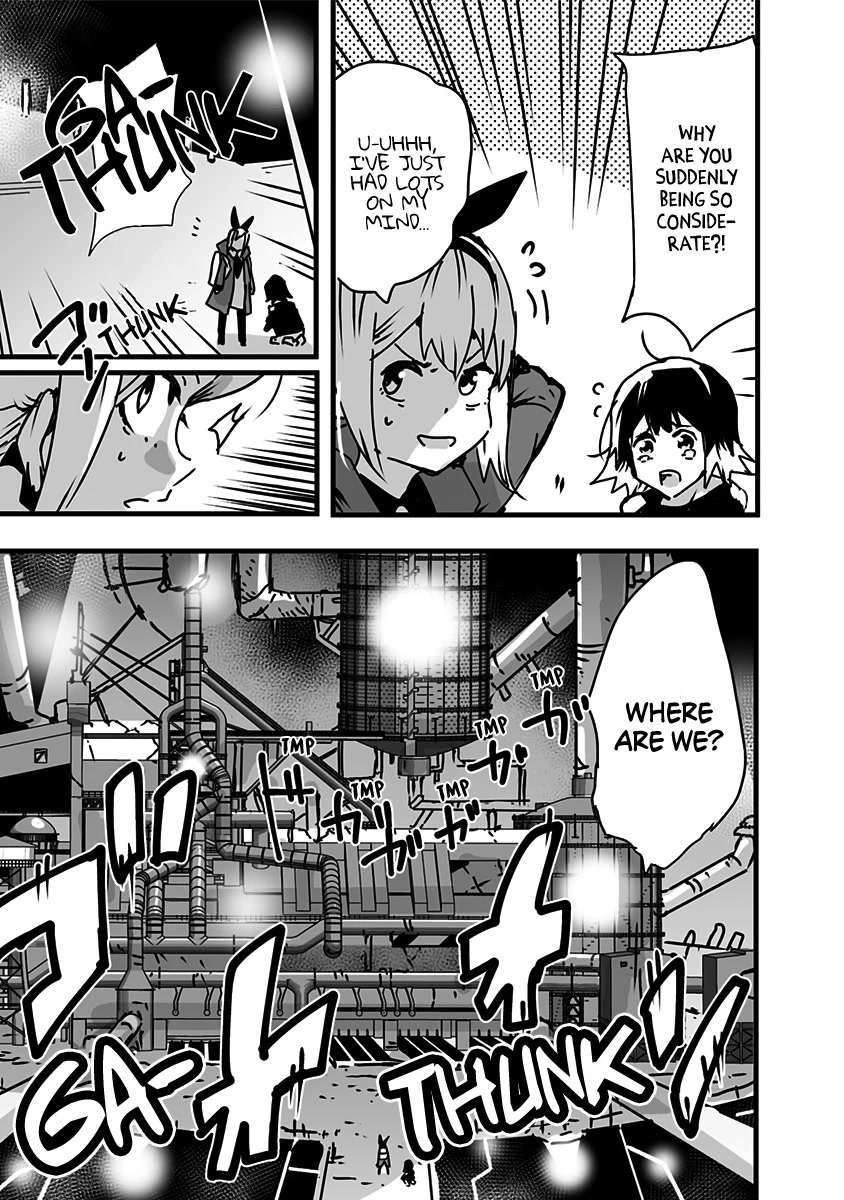 Amateur E-girl Streaming a Space War chapter 10 page 11