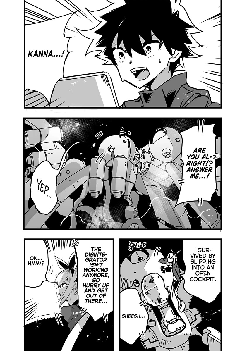 Amateur E-girl Streaming a Space War chapter 12 page 11