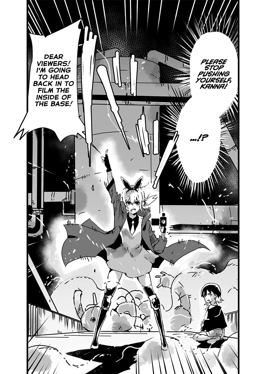 Amateur E-girl Streaming a Space War chapter 12 page 2