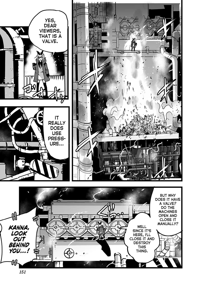 Amateur E-girl Streaming a Space War chapter 12 page 7