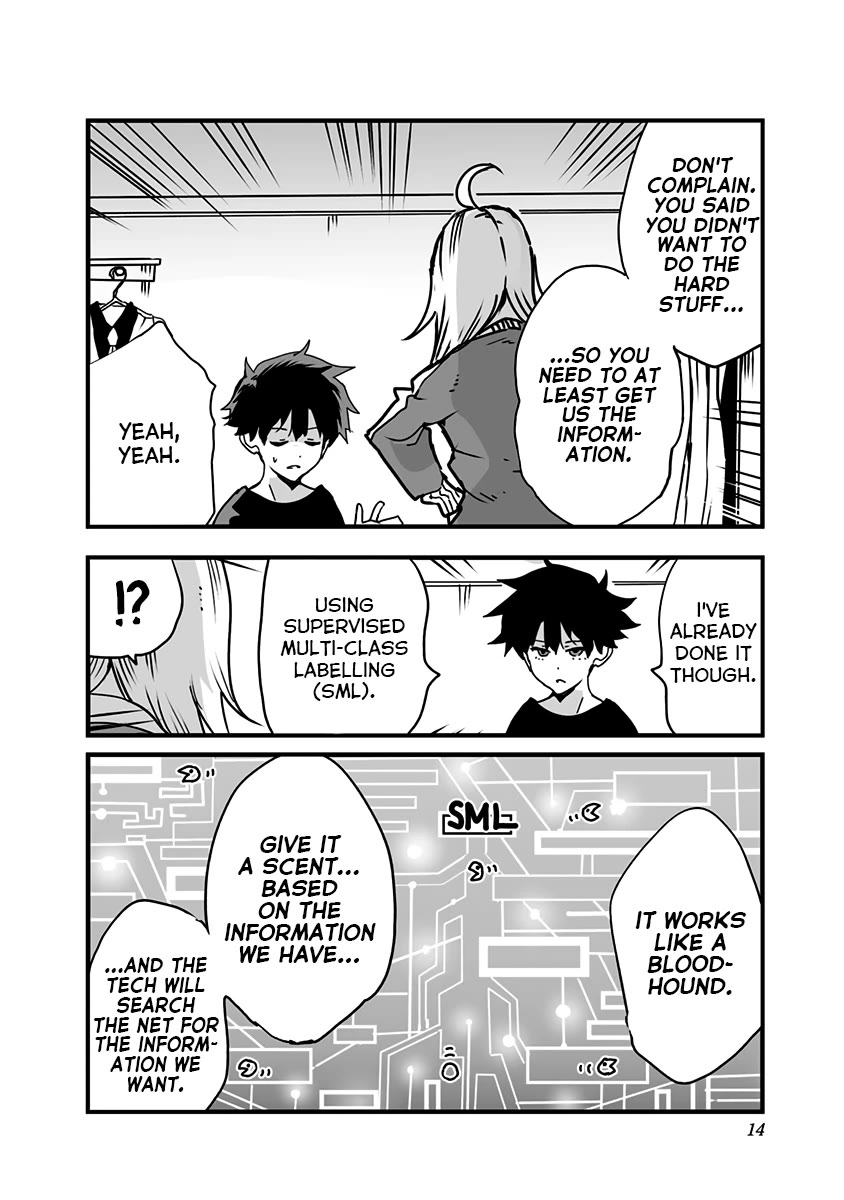 Amateur E-girl Streaming a Space War chapter 15 page 15