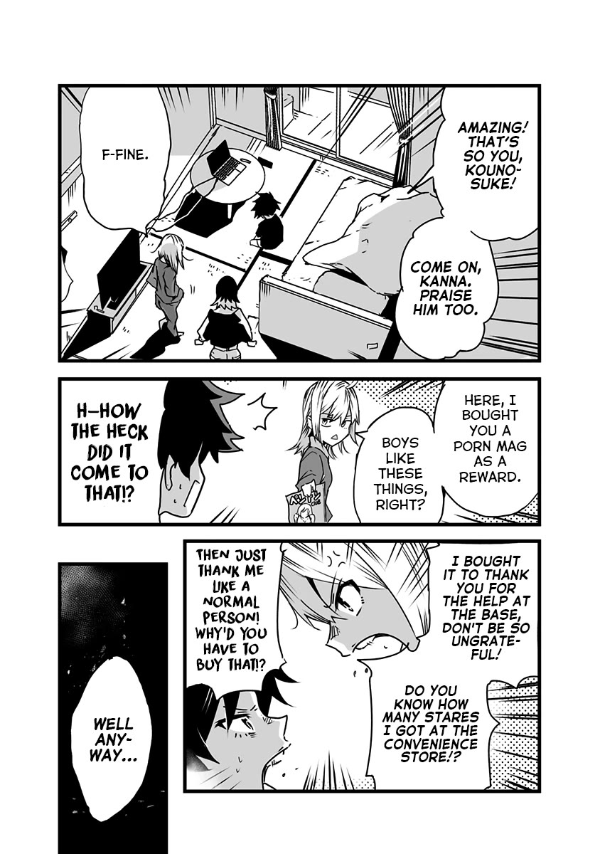 Amateur E-girl Streaming a Space War chapter 15 page 16