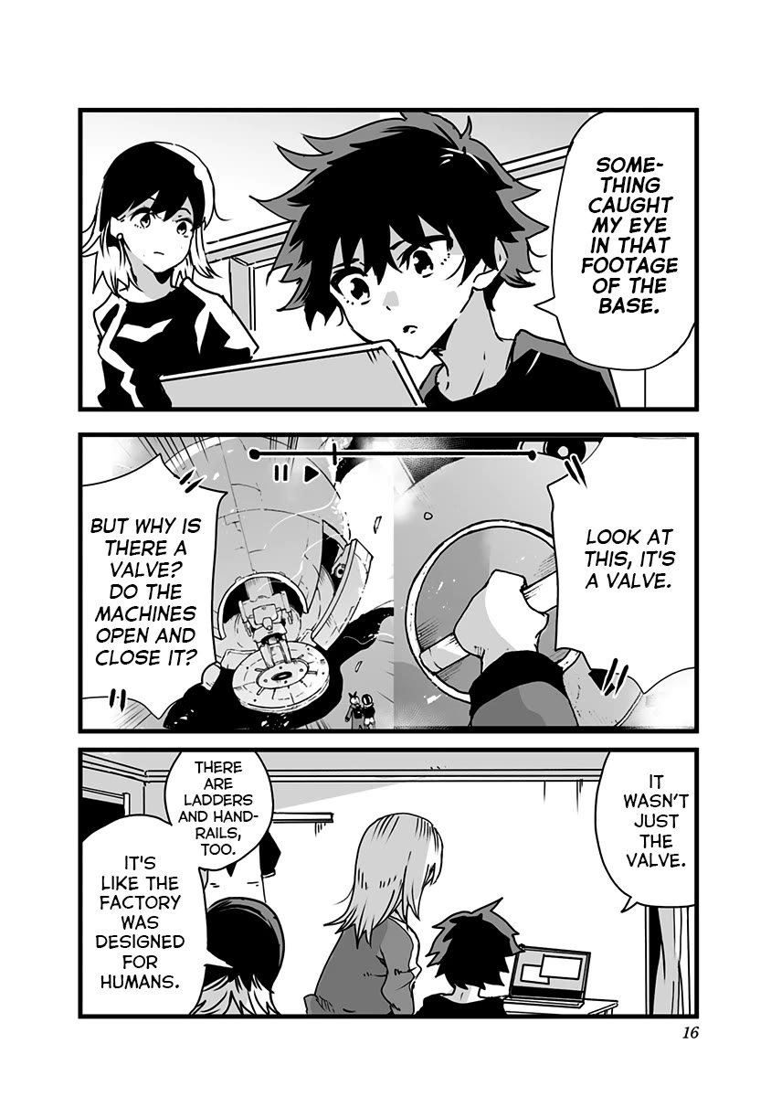 Amateur E-girl Streaming a Space War chapter 15 page 17