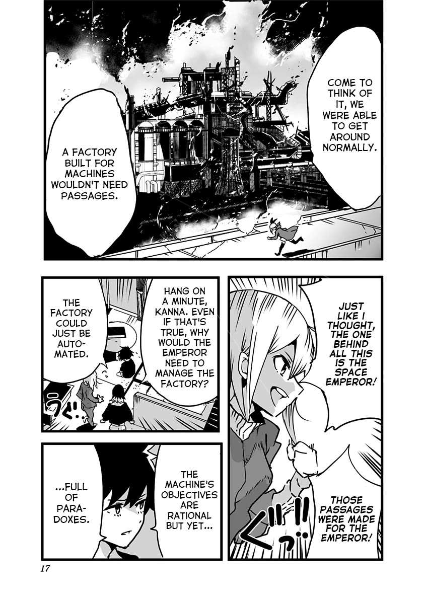 Amateur E-girl Streaming a Space War chapter 15 page 18