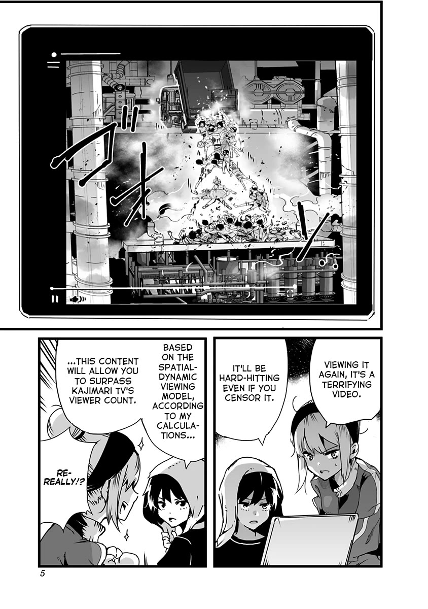 Amateur E-girl Streaming a Space War chapter 15 page 6