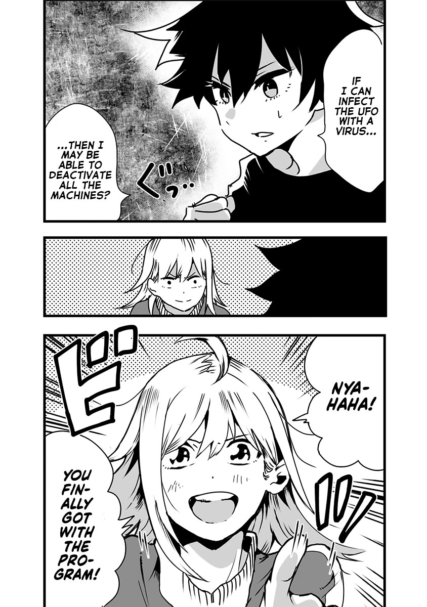 Amateur E-girl Streaming a Space War chapter 17 page 12