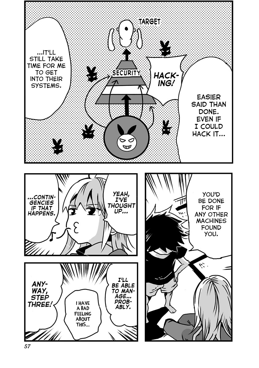 Amateur E-girl Streaming a Space War chapter 17 page 15