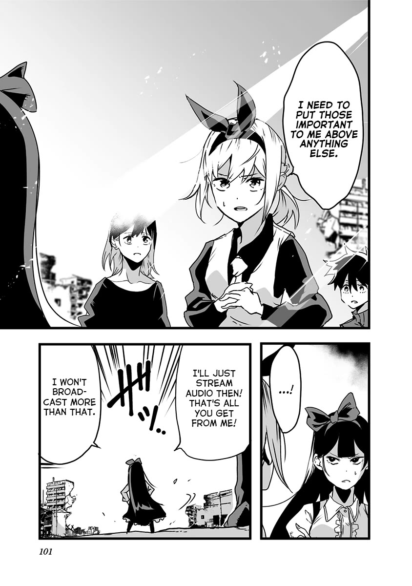 Amateur E-girl Streaming a Space War chapter 19 page 11