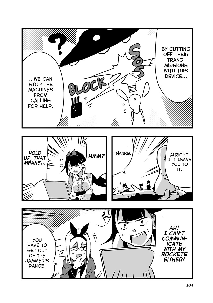 Amateur E-girl Streaming a Space War chapter 19 page 14