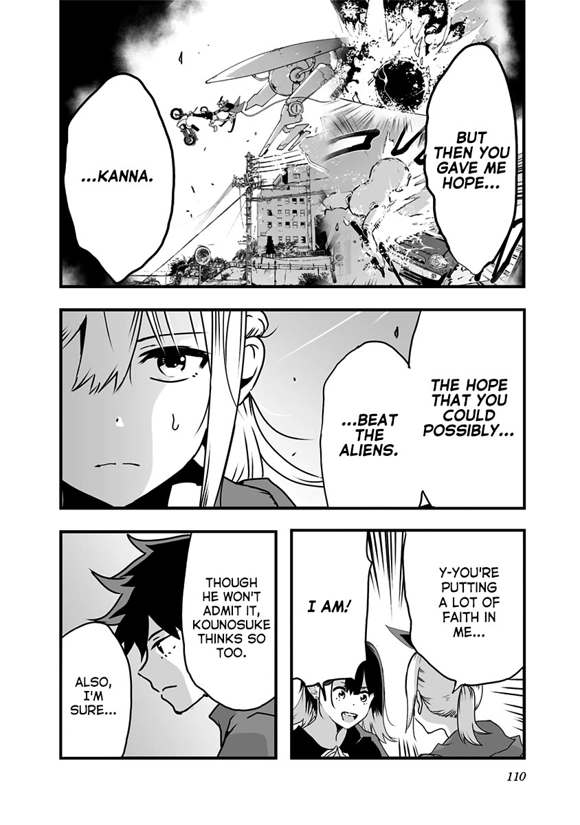 Amateur E-girl Streaming a Space War chapter 19 page 20