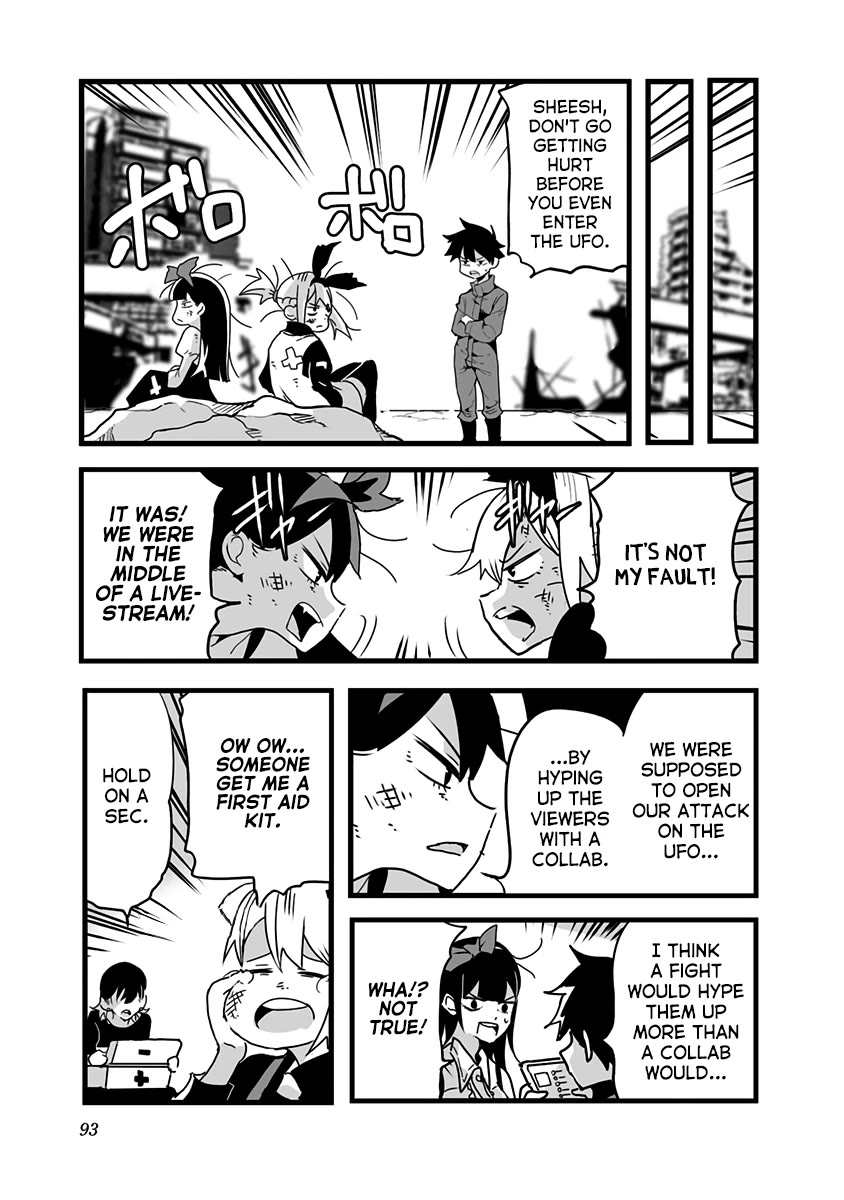 Amateur E-girl Streaming a Space War chapter 19 page 3