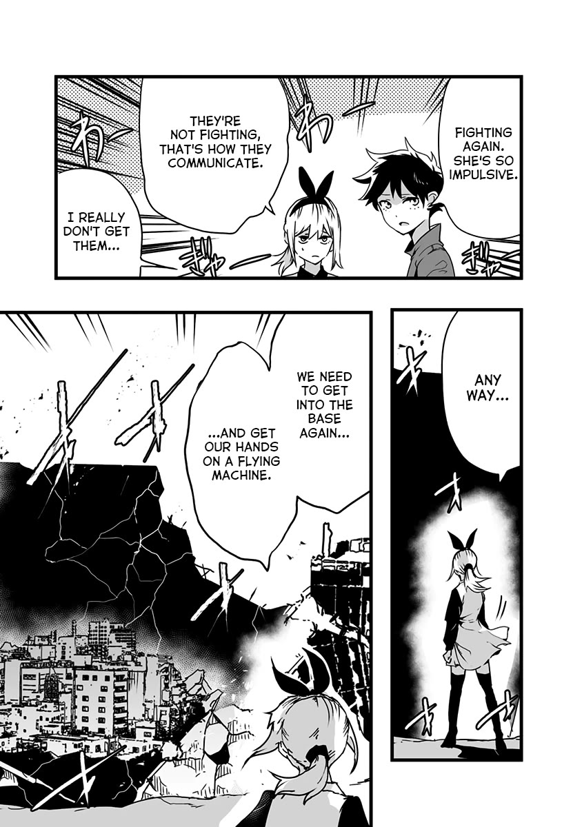 Amateur E-girl Streaming a Space War chapter 19 page 5