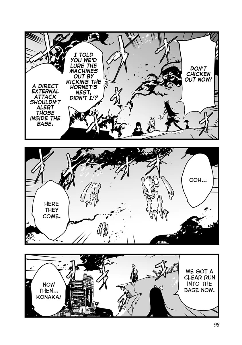 Amateur E-girl Streaming a Space War chapter 19 page 8