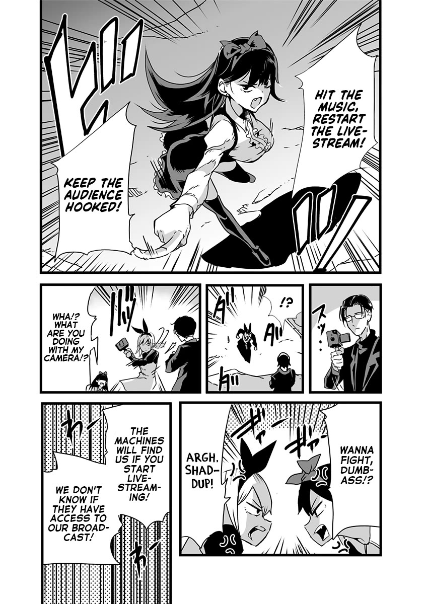 Amateur E-girl Streaming a Space War chapter 19 page 9