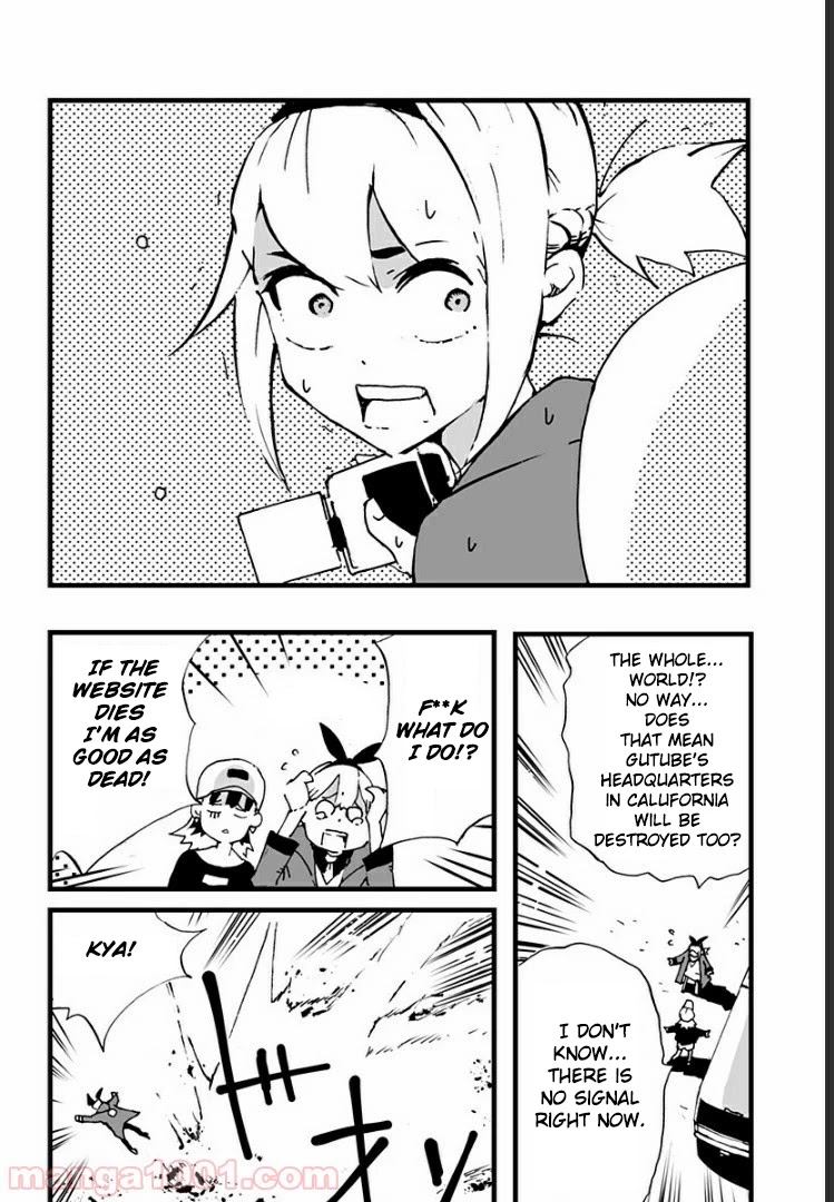 Amateur E-girl Streaming a Space War chapter 2 page 11