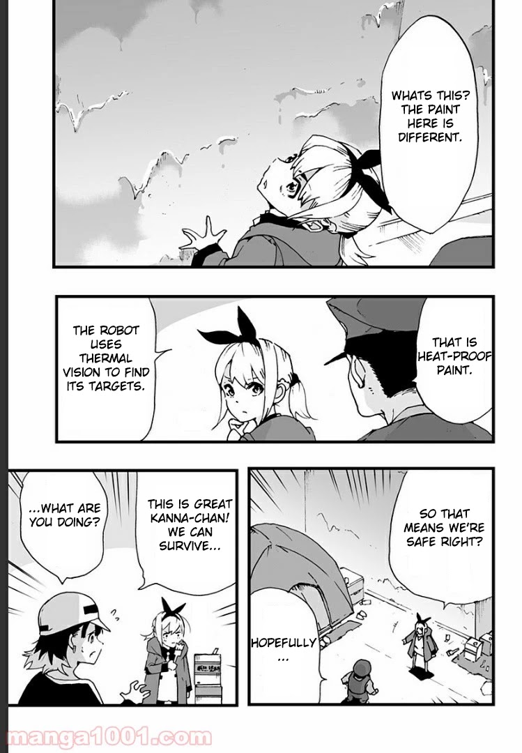 Amateur E-girl Streaming a Space War chapter 2 page 14