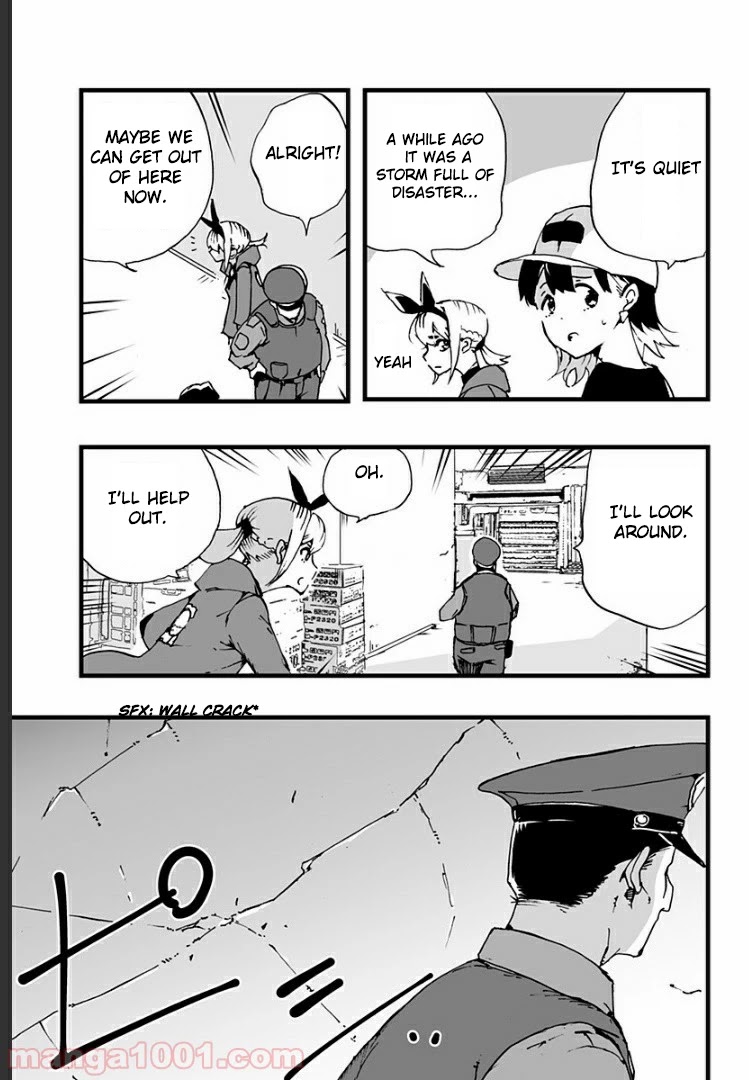 Amateur E-girl Streaming a Space War chapter 2 page 16