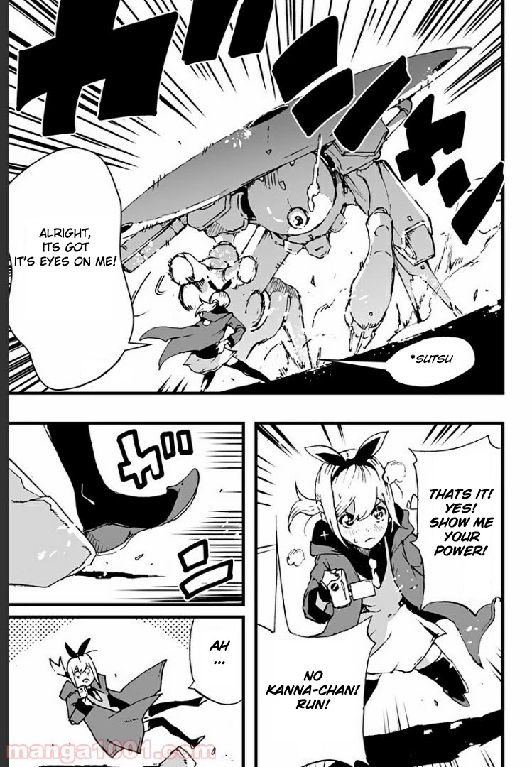 Amateur E-girl Streaming a Space War chapter 2 page 22