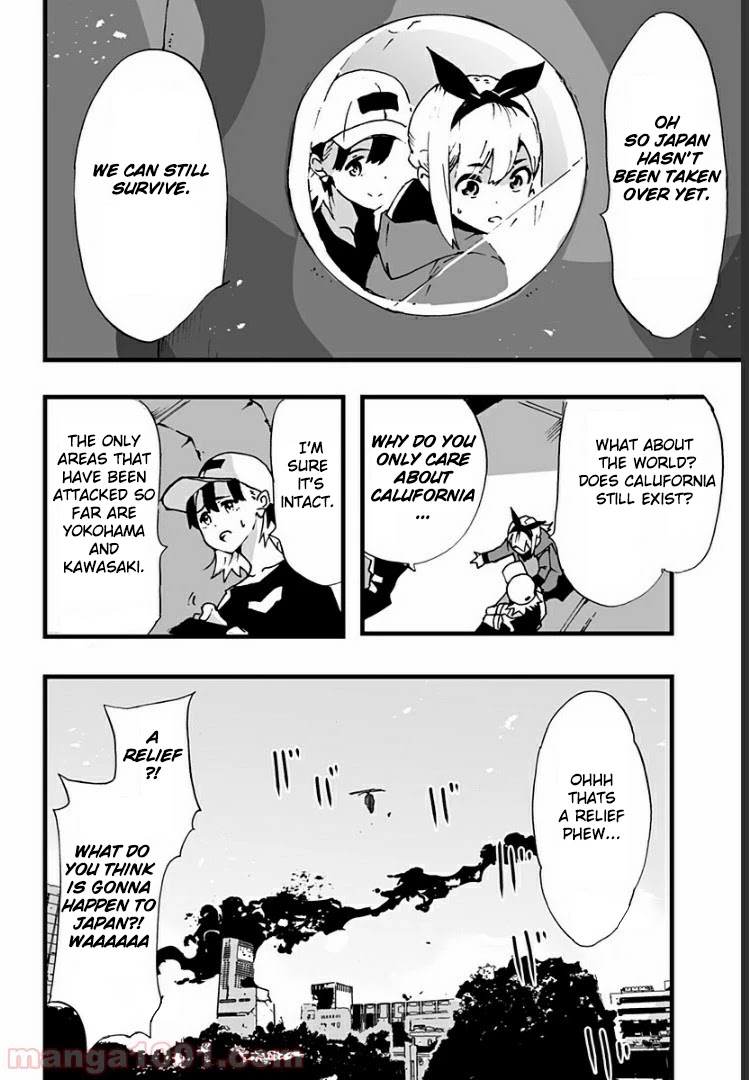 Amateur E-girl Streaming a Space War chapter 2 page 31