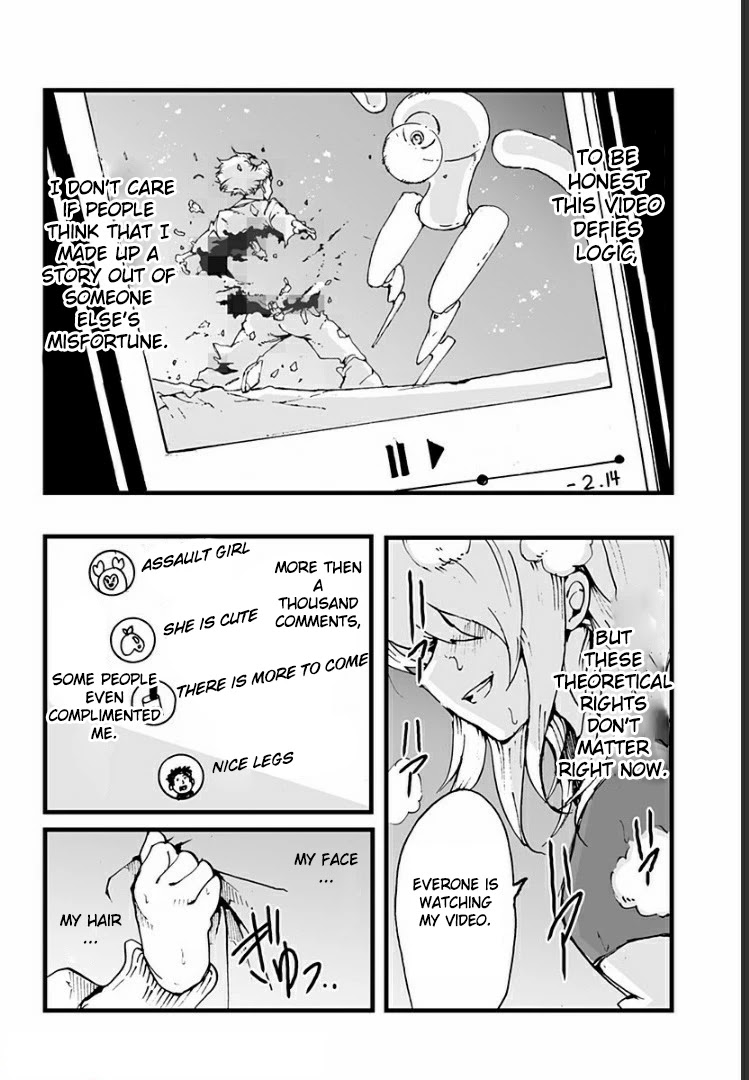 Amateur E-girl Streaming a Space War chapter 2 page 47