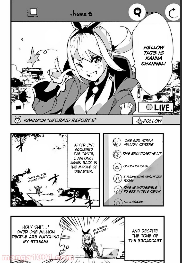 Amateur E-girl Streaming a Space War chapter 2 page 53