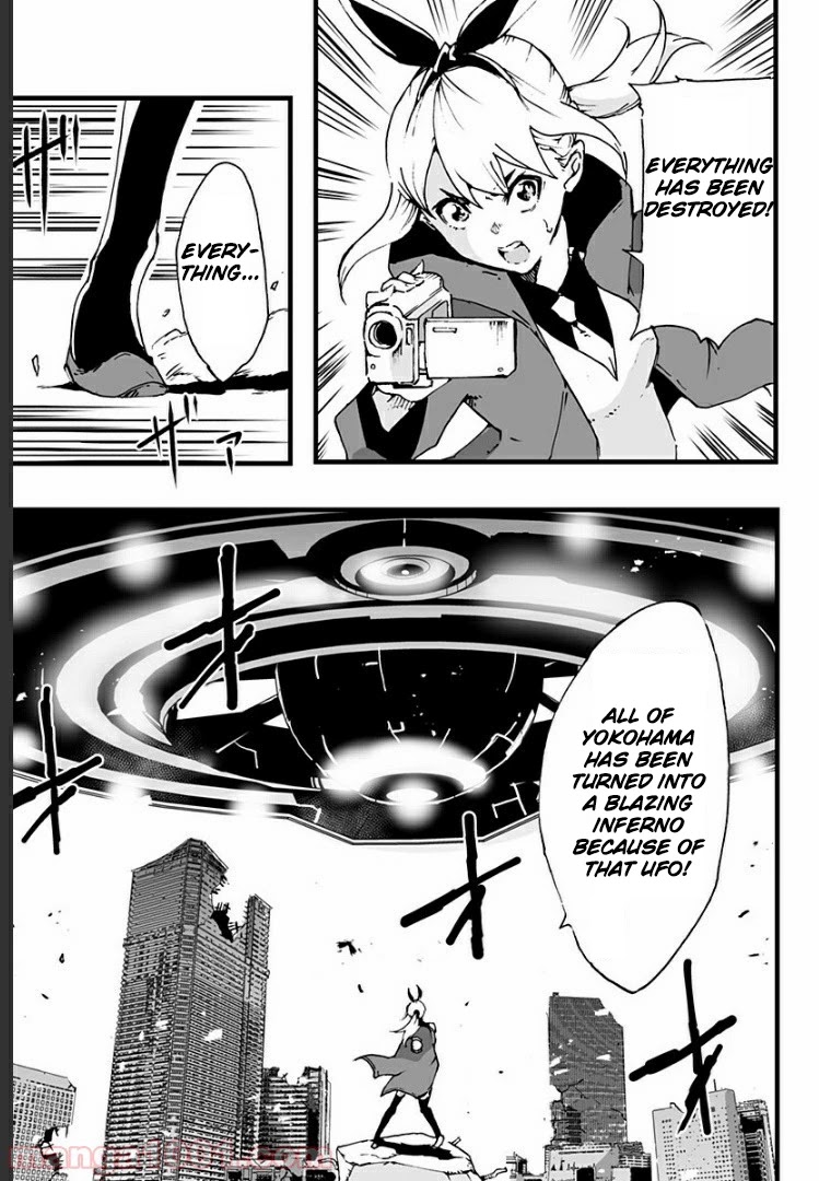 Amateur E-girl Streaming a Space War chapter 2 page 6