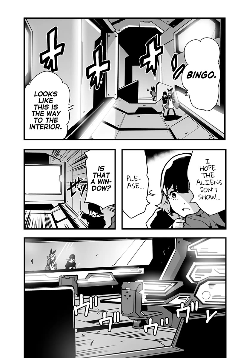 Amateur E-girl Streaming a Space War chapter 21 page 12