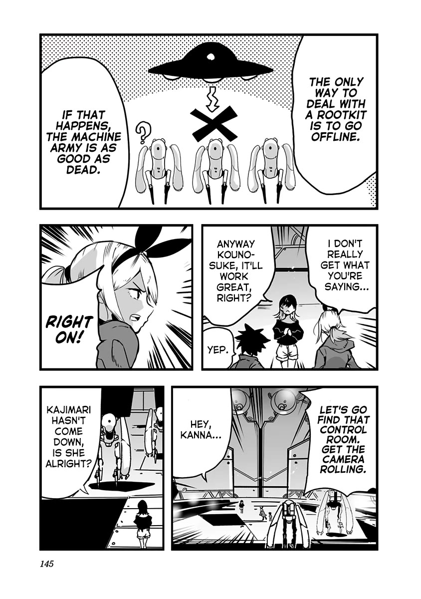 Amateur E-girl Streaming a Space War chapter 21 page 8